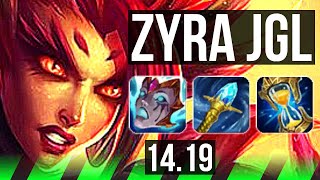 ZYRA vs VIEGO JGL  50k DMG 800 games  EUW Master  1419 [upl. by Wilek]