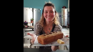 Recette gâteau banane sans farine [upl. by Ladew881]