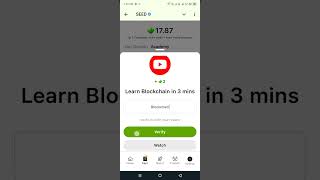 Learn Blockchain in 3 min seed code seeds code ytshorts [upl. by Rebliw]