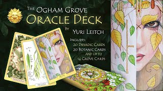 The Ogham Grove Oracle Deck  First Aicme [upl. by Neetsyrk574]