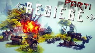 Besiege GameplayWalkthrough part 1No Commentary [upl. by Yvor]