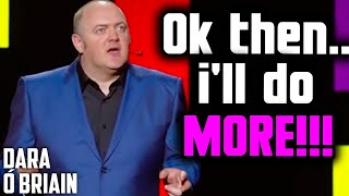 Dara Cleverly Responds To Random Heckle  Dara Ó Briain [upl. by Nawoj957]