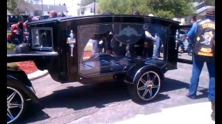 Custom Bandido Harley Hearse Corpus Christi Texas 1 SYLB [upl. by Aiciled408]