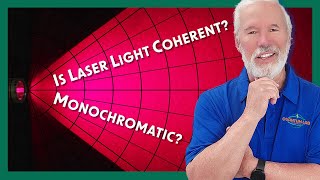 Is Laser Light Coherent Monochromatic  Chapter 4 [upl. by Mcgruter]