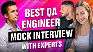 QA Interview questions and answers  Tester  SDET [upl. by Brandise]