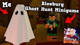 The New Ghost Hunt Minigame in Bloxburg is Amazing [upl. by Neliac312]