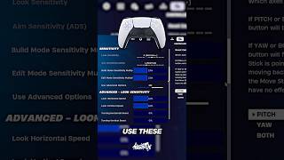 The New BEST Season 4 Controller Settings for AimPiece Control fortnite [upl. by Enelym]