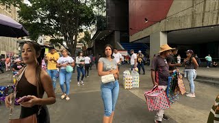 🇻🇪 Walking Tour Downtown Caracas Venezuela [upl. by Atalie985]