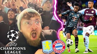 Aston Villa vs FC Bayern  UCL Stadionvlog 😱  SCHOCK für den FCB  ViscaBarca [upl. by Summers]