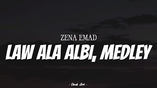 ZENA EMAD  Law Ala Albi Maool Fen Layalik Aleik Oyoun   Video Lirik [upl. by Epolenep]