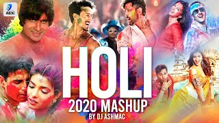 Holi Mashup 2020  DJ Ashmac  Holi Bollywood Songs  Holi Special Party Songs [upl. by Ojahtnamas28]