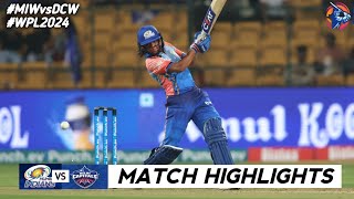 MI vs DC 1st Match WPL 2024 Highlights  Women IPL Highlights 2024  Cricket wpl 2024 highlights [upl. by Idham]