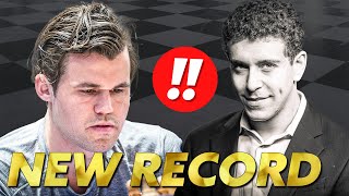 3340  NEW RECORD  Magnus Carlsen vs Daniel Naroditsky  chesscom 2023 [upl. by Upshaw]