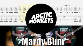 Arctic Monkeys Mardy Bum Guitar Cover With Tab [upl. by Ernald]