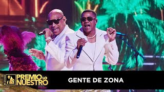 Gente de Zona hace un emotivo tributo a Celia Cruz  Premio Lo Nuestro 2024 [upl. by Schechter552]