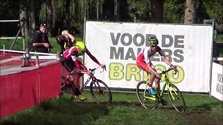 Cyclocross Juniors Kruibeke 14102017 quotPolderscrossquot [upl. by Inat968]