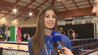 Ginnastica ritmica intervista Iannetta [upl. by Olette879]