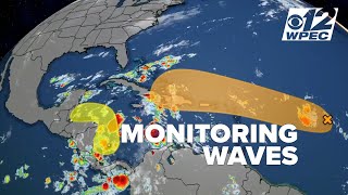 Hurricane season is not over Monitoring two developments forming near Florida low threats so far [upl. by Hy207]