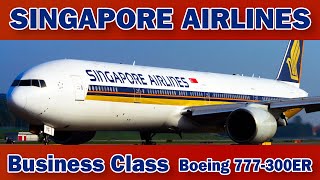 Singapore Airlines Business Class 777300er  London to Singapore  February 2019 [upl. by Xirdnek]