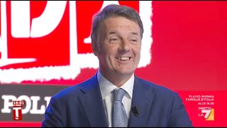 Matteo Renzi ospite a Tagadà  19112024 [upl. by Annahvas]