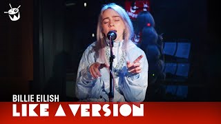 Billie Eilish  bellyache live for Like A Version [upl. by Kciv990]