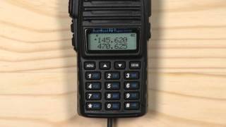 How to Easily Add a Channel on a BTECH or BaoFeng Handheld Radio without a PC [upl. by Kacerek]