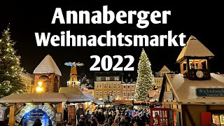 Annaberger Weihnachtsmarkt 2022 [upl. by Phio540]