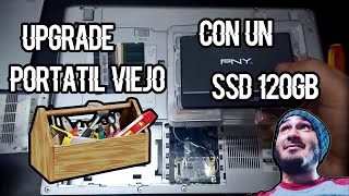 Actualizar portátil viejo con un SSD  LENOVO 3000 N200 😎🛠 [upl. by Kobi]