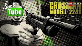 Crosman Modell 2240  Kal 55 mm  Co2 Luftpistole  shoot club Produkttest [upl. by Cutcliffe]