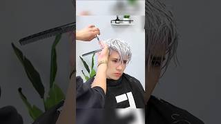 Hair color transformation  haircut transformation haircolortutorial haircuttutorial haircolor [upl. by Ordnassela]