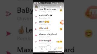 TUTO COMMENT FAIRE LES FLAMMES SUR SNAPCHAT [upl. by Asiram30]