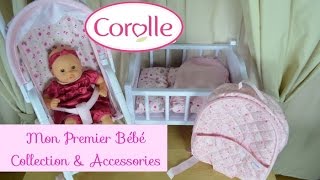 Corolle Mon Premier Bebe Calin Doll amp Accessories [upl. by Ibmab266]