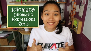 Idiomacy  Idiomatic Expressions  Set 3  Free Civil Service Review [upl. by Hentrich]