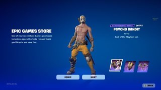 Fortnite Players Are Getting PSYCHO BANDIT After 5 YEARS But How Super Rare Cosmetics [upl. by Ailedua]