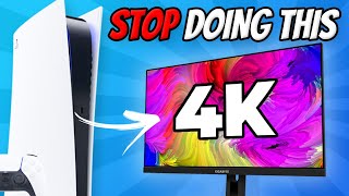 Dear Console Gamers STOP Buying 4K Monitors [upl. by Ecirp765]