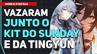 NOVAS Informações sobre o Sunday Tingyun e as Relíquias DELA   Honkai Star Rail [upl. by Adnof]