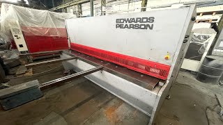 Edwards Pearson VR 13mm Shear Cleaned And In Our UK Stock For Sale Cybelec Dnc 10 machine cnc [upl. by An]