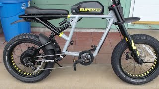 Super73 RX Electric Bike Charging First Time [upl. by Reni940]