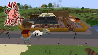 Lets Make Mr Meat House In Minecraft [upl. by Ahsenac]