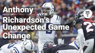 Colts QB Anthony Richardson on Benching A TwoWeek Transformation [upl. by Ettezoj326]