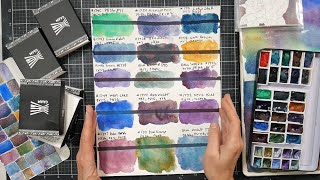 15 NEW Granulating Watercolors from supervision and they are better Review [upl. by Snehpets]