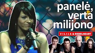 Vilija feat Rebelaheart  Panelė Verta Milijono Lyric Video Lietuviška Daina Su Žodžiais [upl. by Dlabihcra]