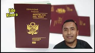 Nuevo costo del pasaporte peruano 2024 y vigencia de 10 años [upl. by Hallagan]