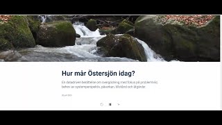 Hur mår Östersjön idag [upl. by Raynor]