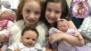 REBORN DOLL SHOW Making New Friends [upl. by Notsyrb]