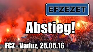 FCZ  Vaduz Abstieg in die Challenge League [upl. by Orestes]