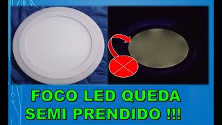 Foco LED no se apaga por completo  Solución 2024 [upl. by Norvell]