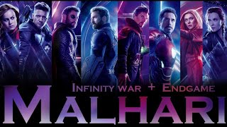 Malhari Full Song  Bajirao Mastani  Ft Infinity War  Endgame  Dipan Patel [upl. by Diba]