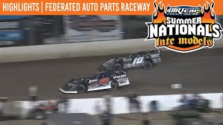 DIRTcar Summer Nationals Late Models  Federated Auto Parts Raceway I55  June 22 2024  HIGHLIGHTS [upl. by Naihs622]