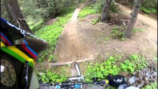 First Time in One of The Biggest BikeParks  MTB Paradise Portes du Soleil  MTB POV Series [upl. by Dnomder581]